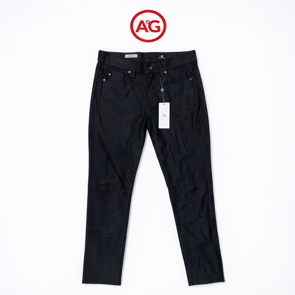 👖 AG‎ Adriano Goldschmied “The Beau” Coated Jeans | Slouchy Skinny | 27